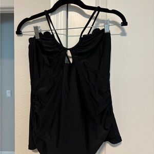 Black Women's Tankini Top